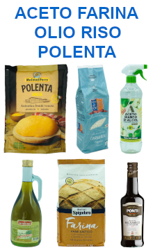 Aceto Farina Olio Riso Polenta