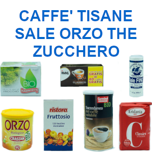 Caffè Tisane Sale Orzo The Zucchero